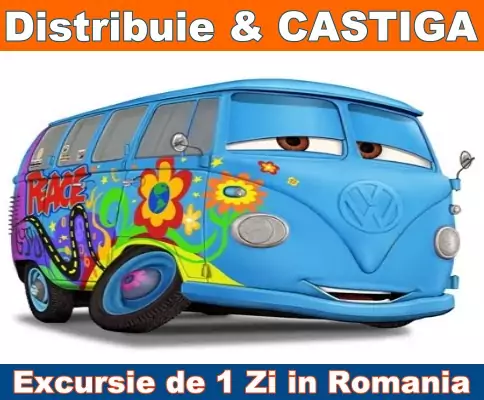 Distribuie și Câștigă o excursie de o zi